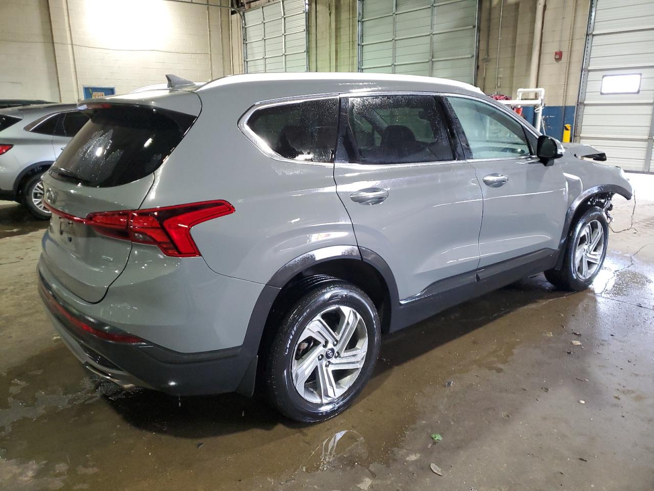 2023 Hyundai Santa Fe VIN 5NMS2DAJ1PH522308 Copart auction photo, front end / side damage thumbnail 3