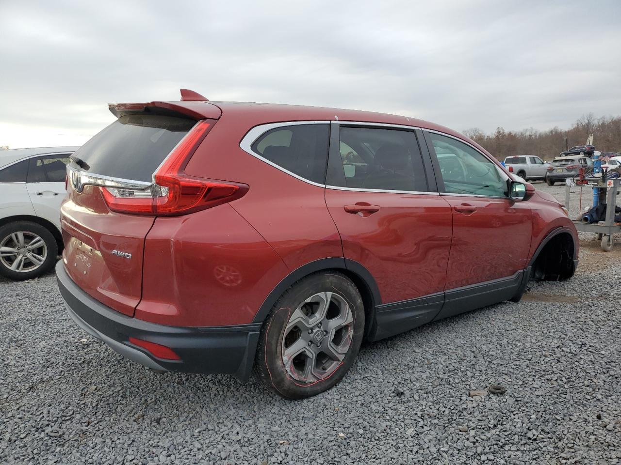 2019 Honda CR-V VIN 2HKRW2H88KH650518 Copart auction photo, front end damage thumbnail 3