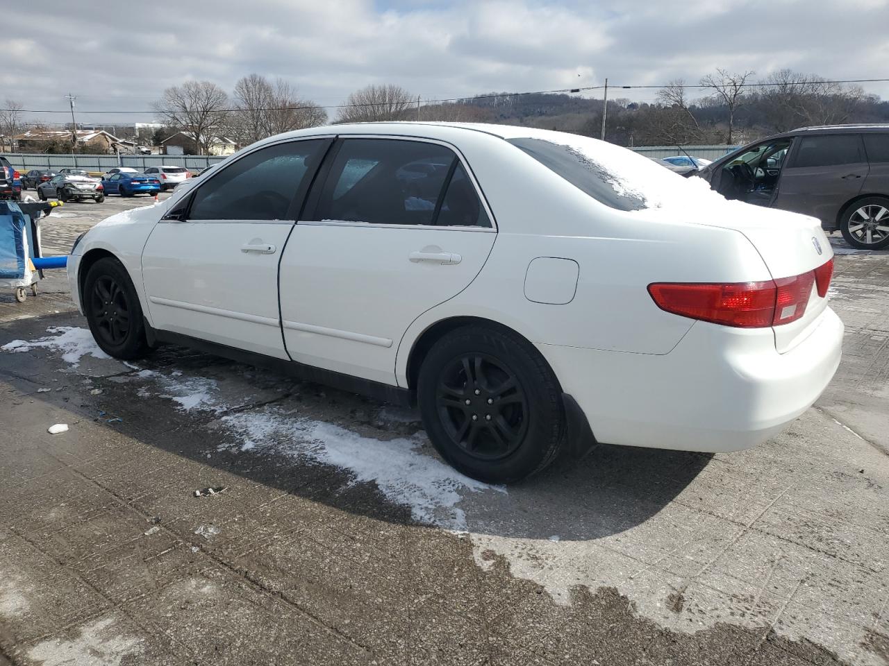 2005 Honda Accord VIN 1HGCM56415L000170 Copart auction photo, top/roof / side damage thumbnail 2