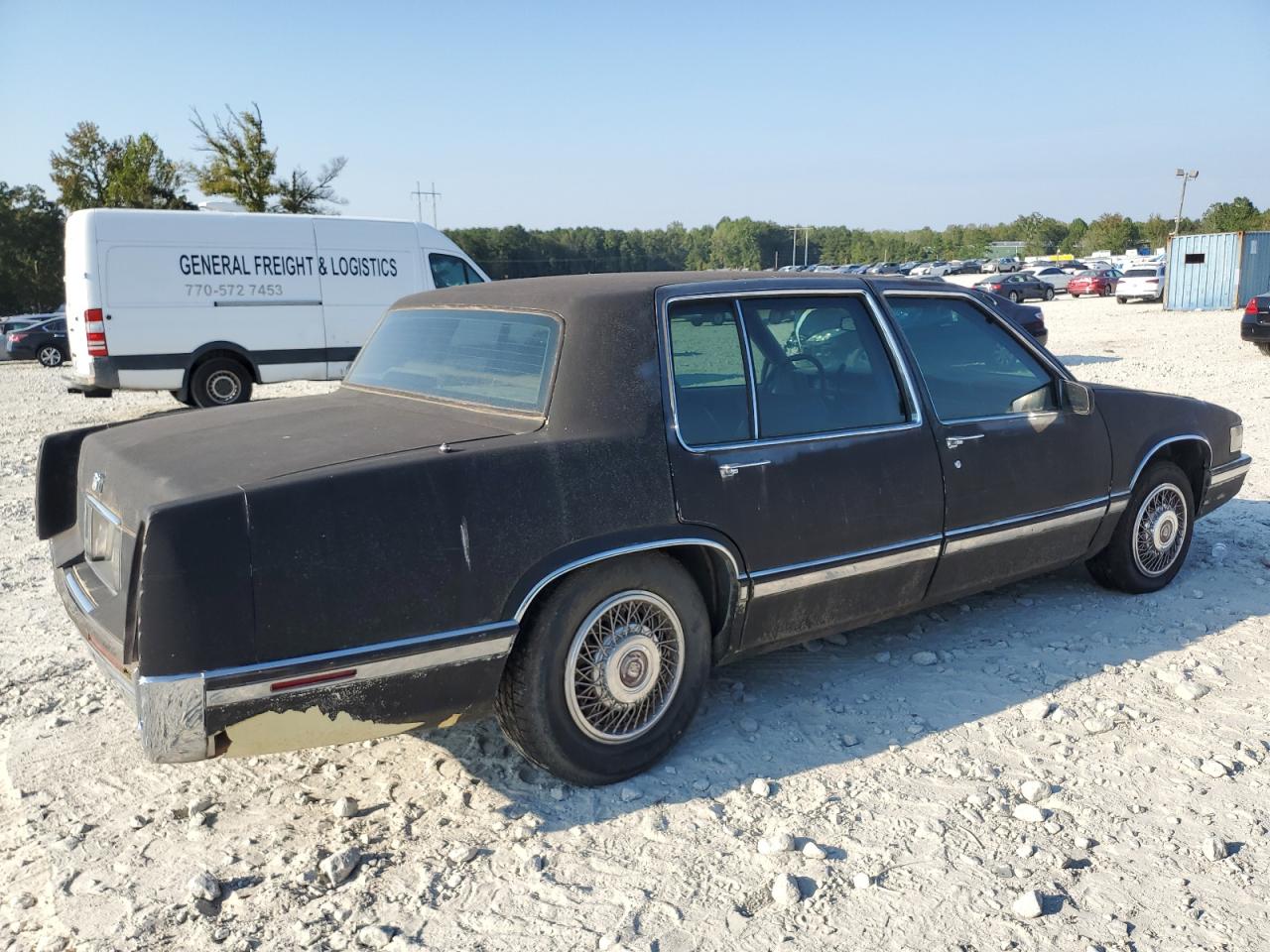 1991 Cadillac De Ville VIN 1G6CD53BXM4216760 Copart auction photo, mechanical / minor dent/scratches damage thumbnail 3