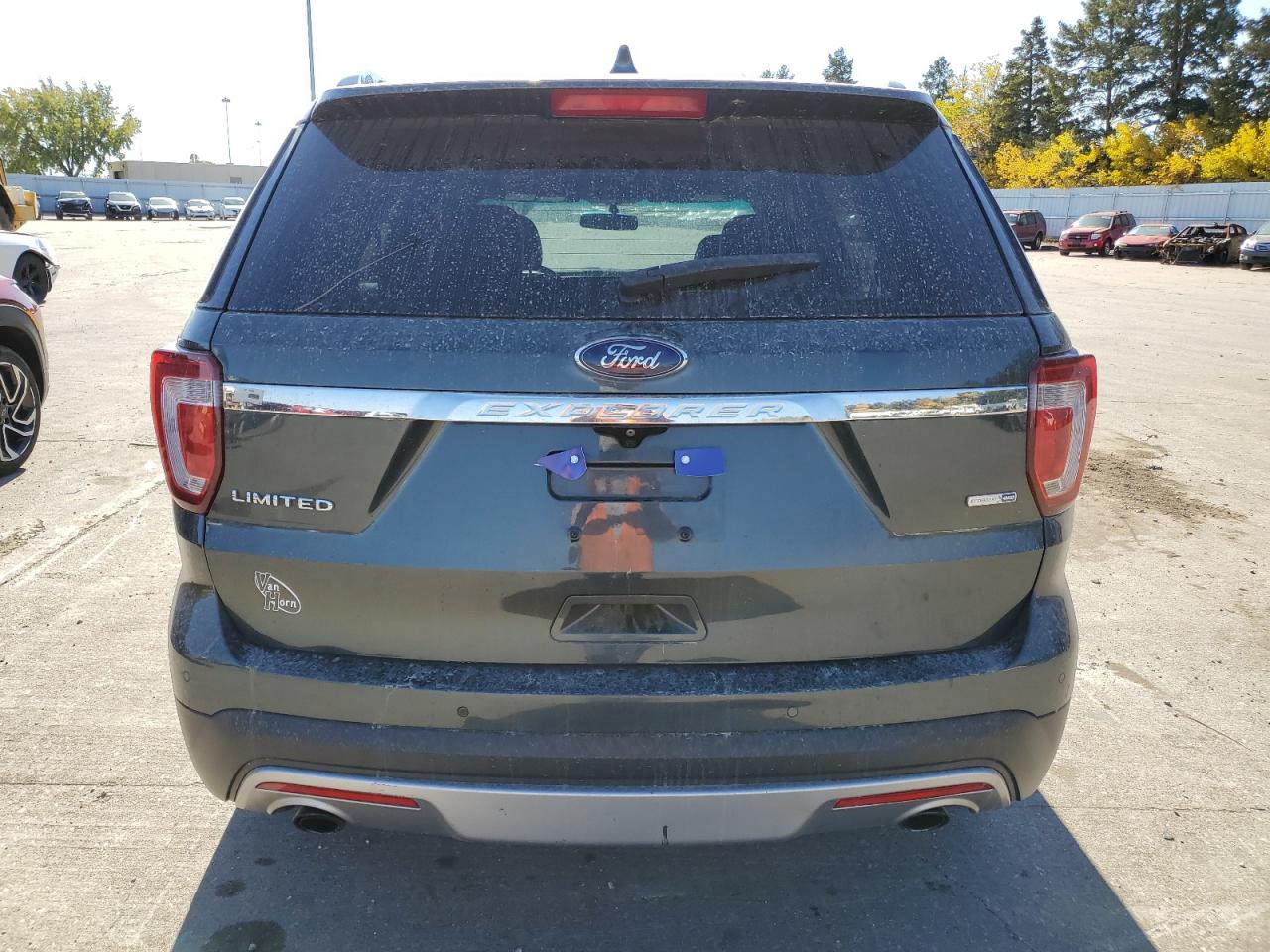 2016 Ford Explorer VIN 1FM5K8FH0GGA92994 Copart auction photo, front end / undercarriage damage thumbnail 6