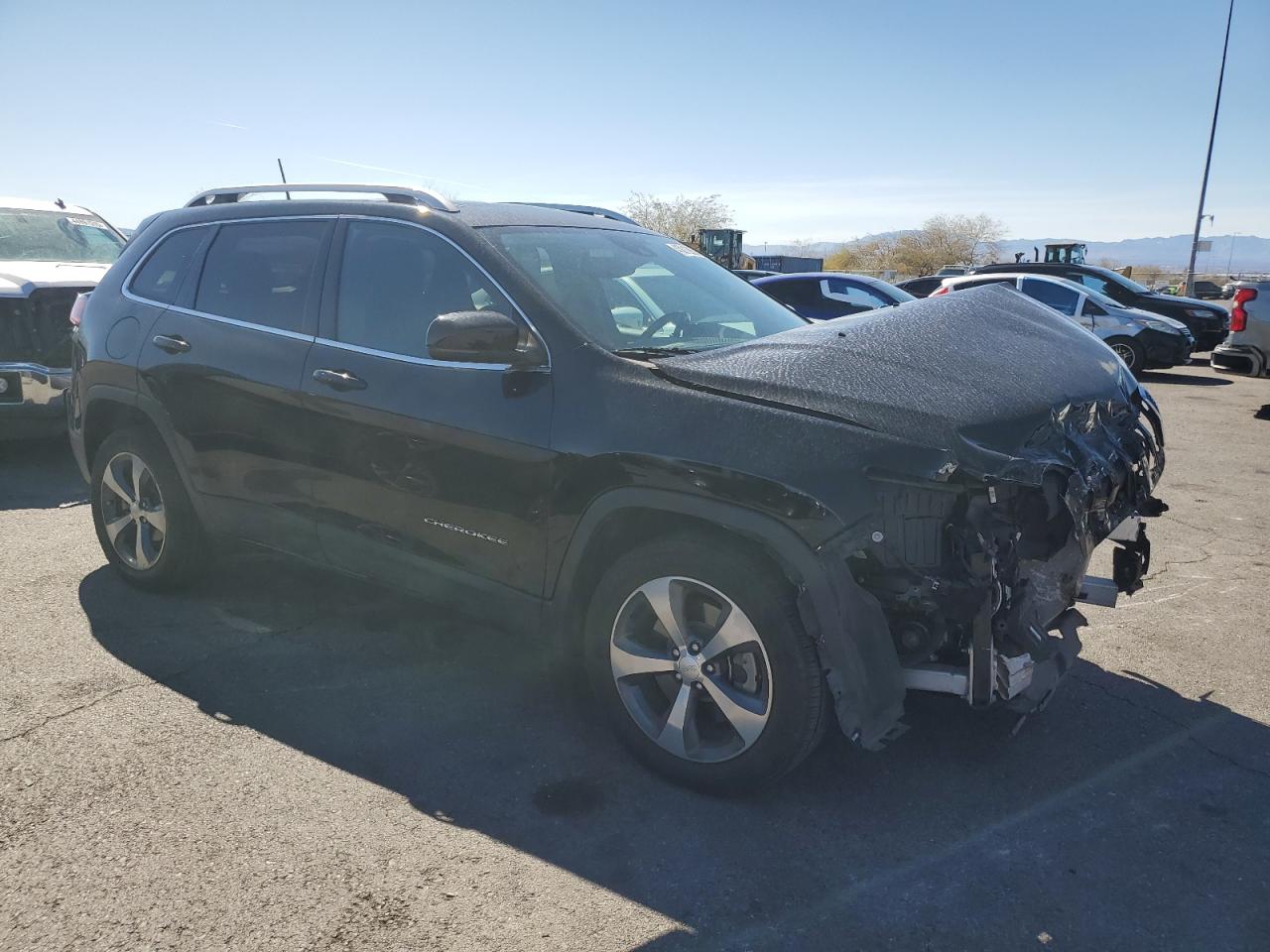 2019 Jeep Grand Cherokee VIN 1C4PJLDB2KD209678 Copart auction photo, front end damage thumbnail 4