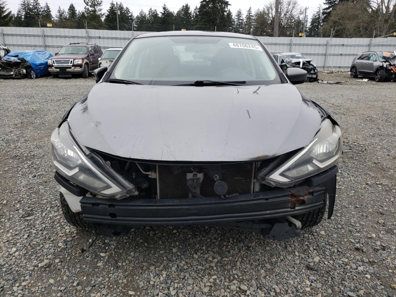 2017 Nissan Sentra VIN 3N1AB7AP4HY390625 Copart auction photo, front end / rear end damage thumbnail 5
