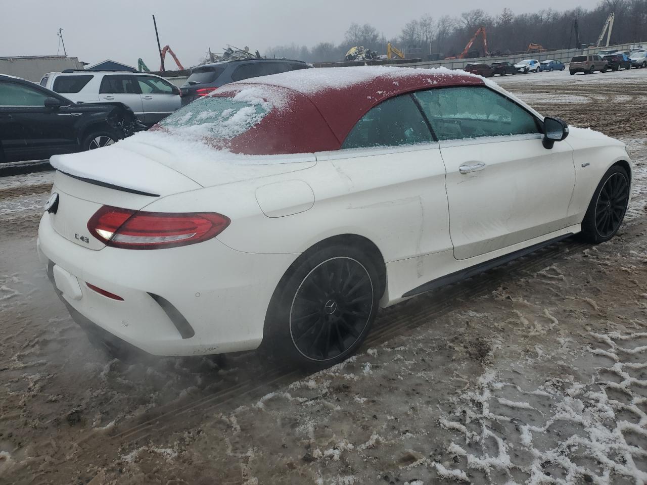 2022 Mercedes-Benz C-klasse VIN W1KWK6EB7NG106807 Copart auction photo, normal wear damage thumbnail 3