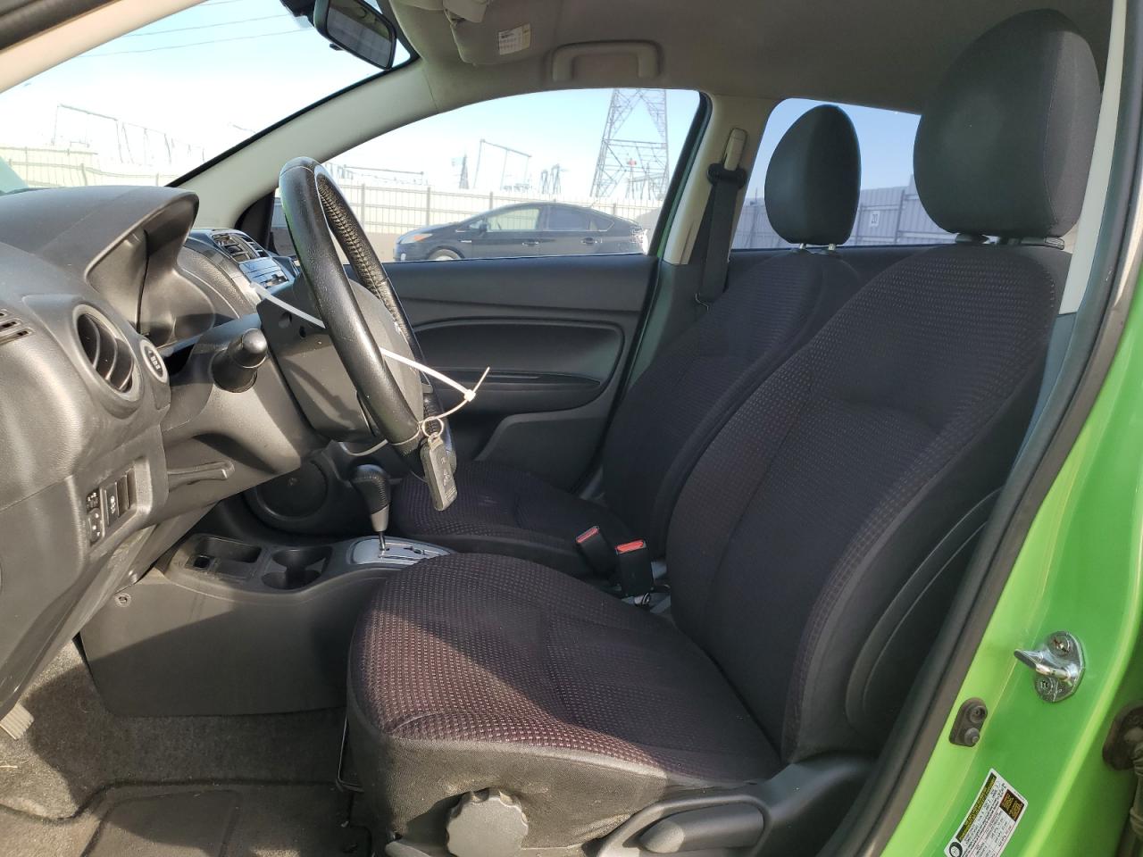 2014 Mitsubishi Mirage VIN ML32A4HJ3EH014416 Copart auction photo, front end / minor dent/scratches damage thumbnail 7