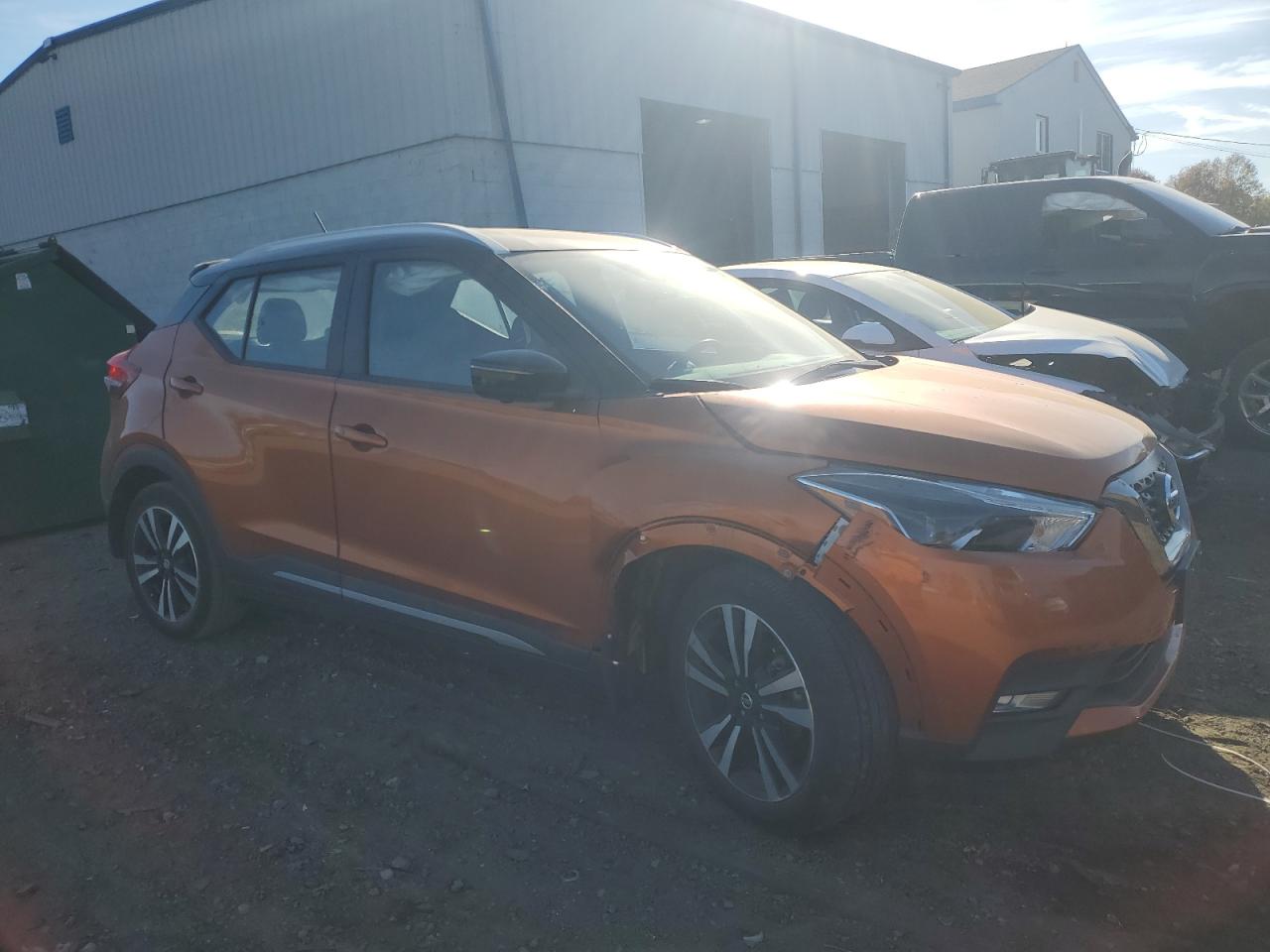 2020 Nissan Kicks VIN 3N1CP5DV3LL554803 Copart auction photo, side damage thumbnail 4