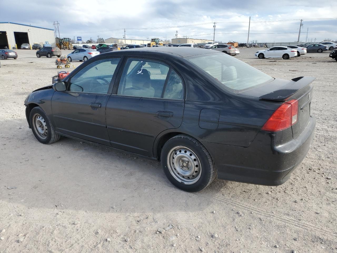 2004 Honda Civic VIN 2HGES15524H619549 Copart auction photo, front end / minor dent/scratches damage thumbnail 2