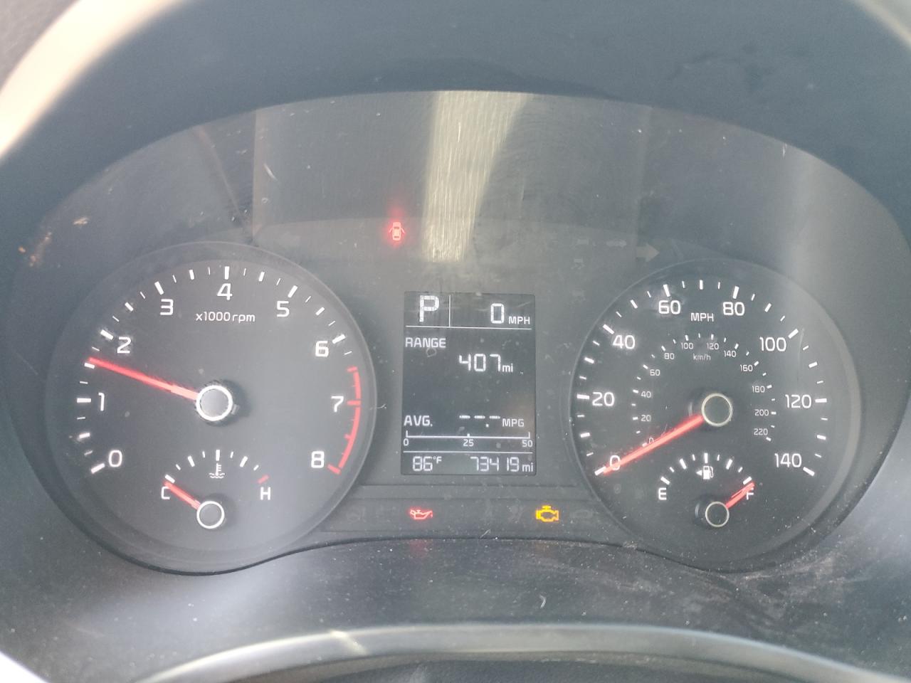 2019 KIA Rio VIN 3KPA24AB0KE241086 Copart auction photo, side / mechanical damage thumbnail 9