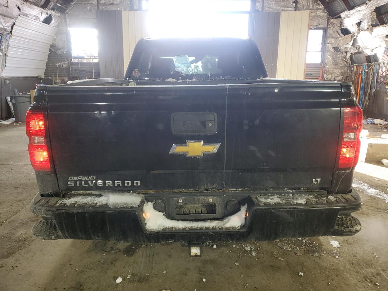 2017 Chevrolet Silverado VIN 1GCVKREC2HZ386290 Copart auction photo, front end / side damage thumbnail 6