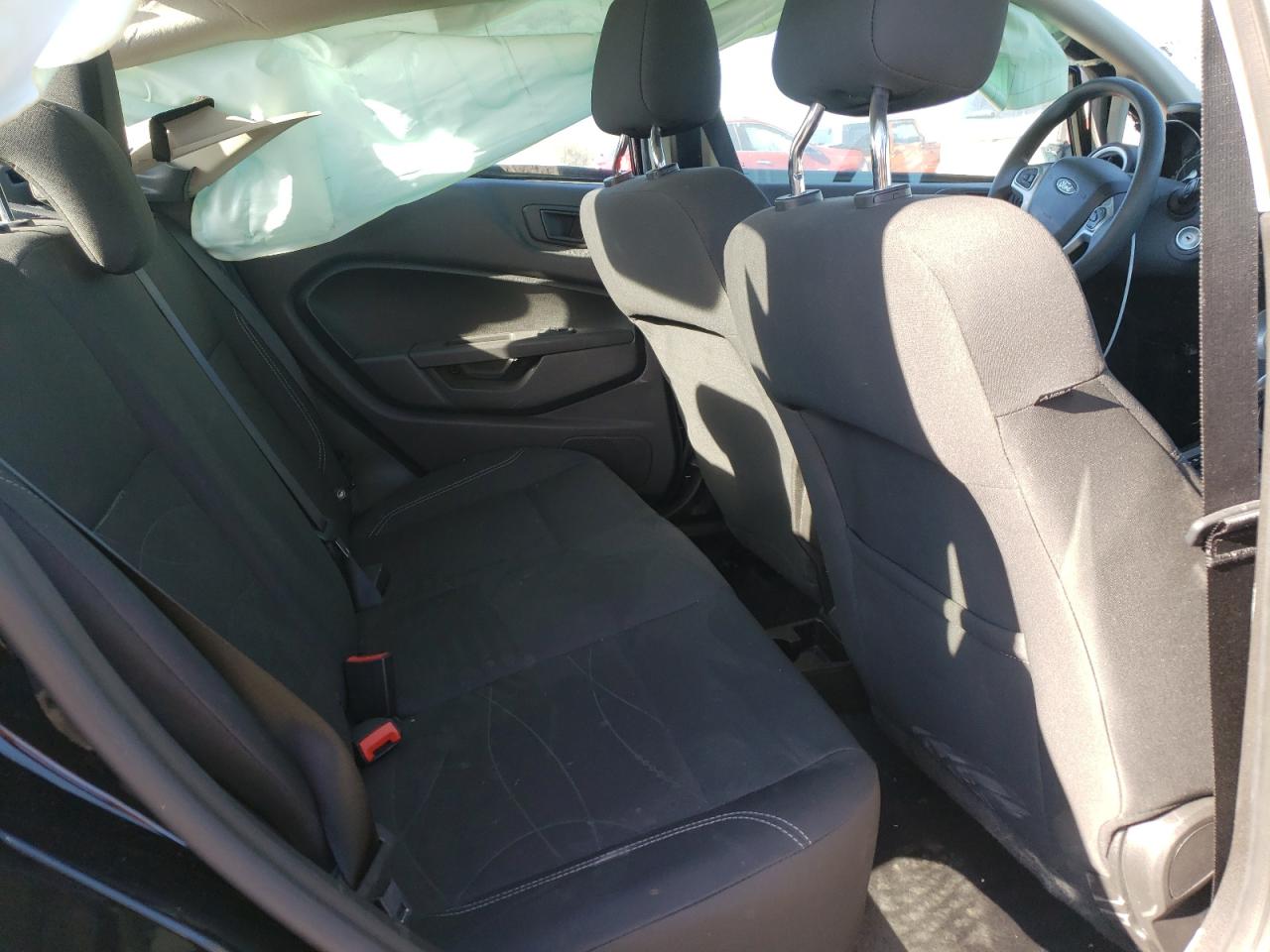 2019 Ford Fiesta VIN 3FADP4BJXKM110392 Copart auction photo, side / minor dent/scratches damage thumbnail 10