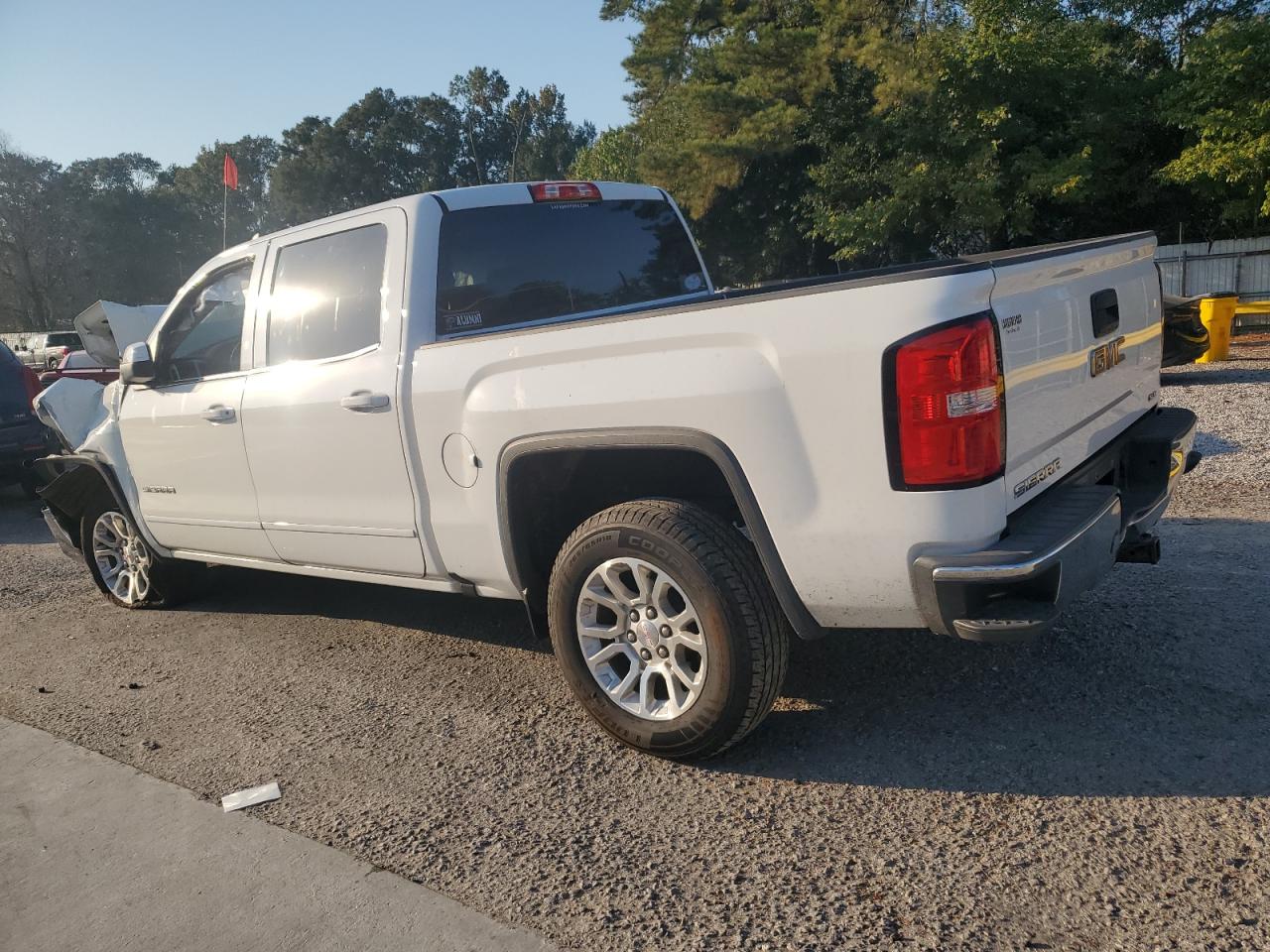 2018 GMC Sierra VIN 3GTU2MEC6JG370176 Copart auction photo, front end damage thumbnail 2
