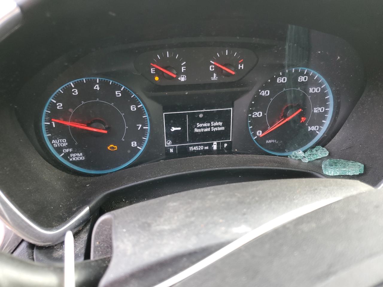 2019 Chevrolet Equinox VIN 3GNAXHEV6KS650151 Copart auction photo, side / front end damage thumbnail 9
