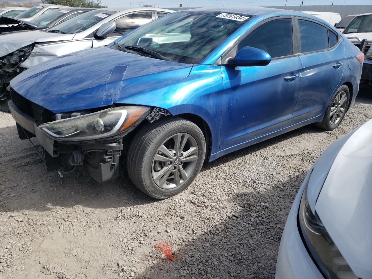 2017 Hyundai Elantra VIN KMHD84LF0HU209353