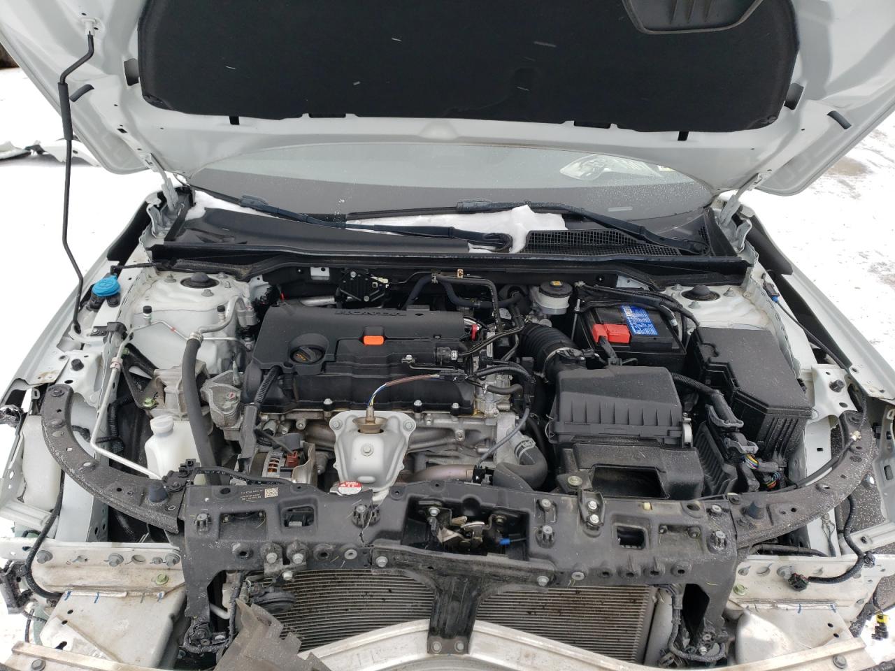 2022 Honda Civic VIN 2HGFE2F58NH579060 Copart auction photo, front end / minor dent/scratches damage thumbnail 11