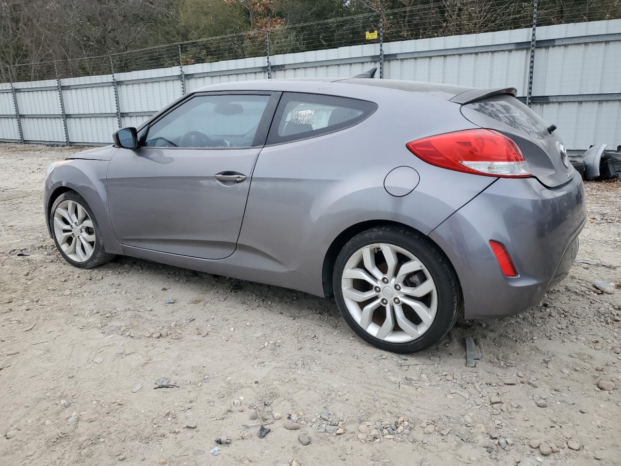 2012 Hyundai Veloster VIN KMHTC6AD9CU046959 Copart auction photo, rear end damage thumbnail 2