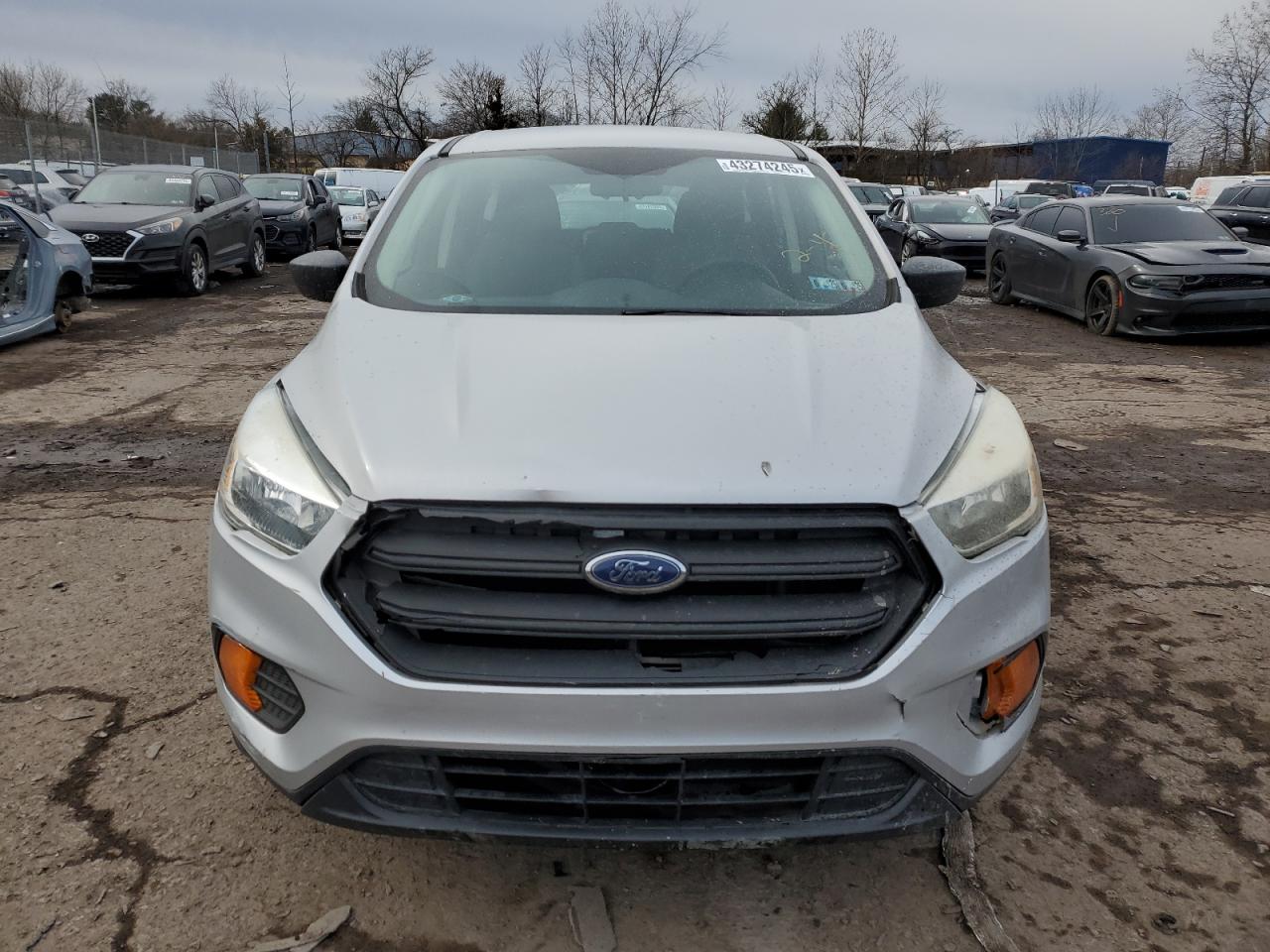 2017 Ford Escape VIN 1FMCU0F77HUF09377 Copart auction photo, front end damage thumbnail 5