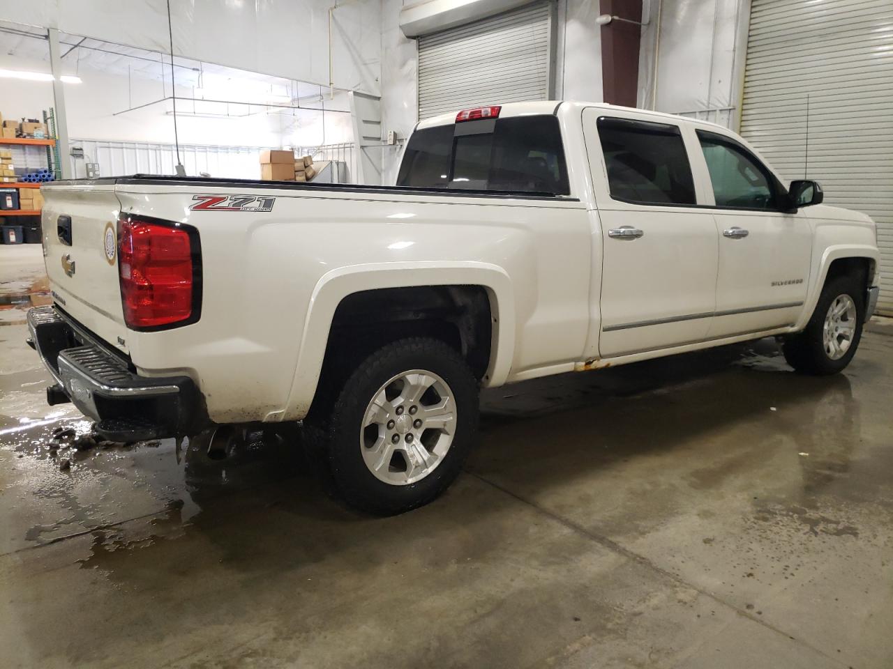 2014 Chevrolet Silverado VIN 3GCUKSEC3EG140332 Copart auction photo, front end damage thumbnail 3