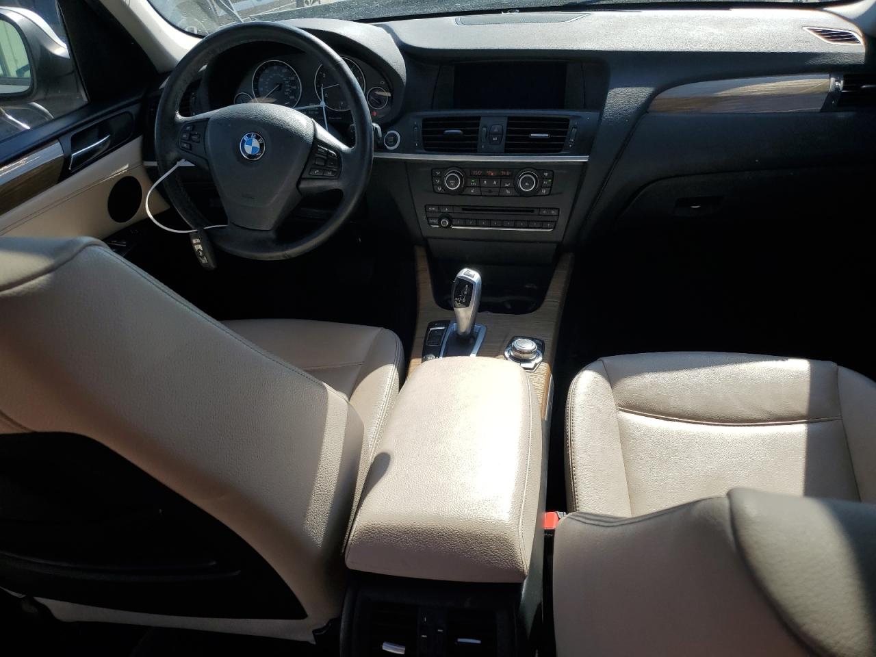 2013 BMW X3 VIN 5UXWX9C56D0A20570 Copart auction photo, front end damage thumbnail 8
