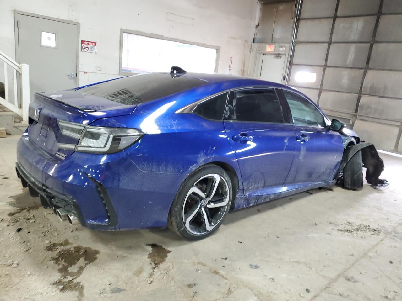 2022 Honda Accord VIN 1HGCV1F43NA025346 Copart auction photo, all over / undercarriage damage thumbnail 3