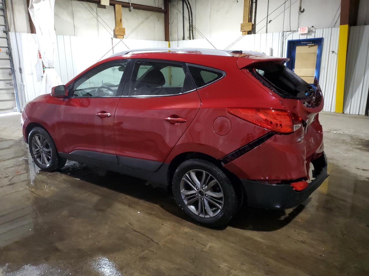 2015 Hyundai Tucson VIN KM8JUCAG6FU042966 Copart auction photo, rear end / front end damage thumbnail 2