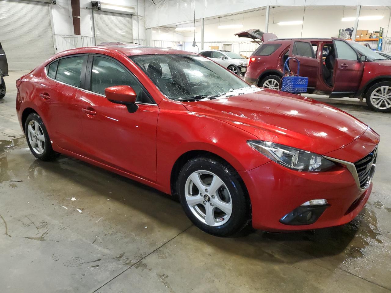 2016 Mazda 3 VIN 3MZBM1V77GM243267 Copart auction photo, front end damage thumbnail 4