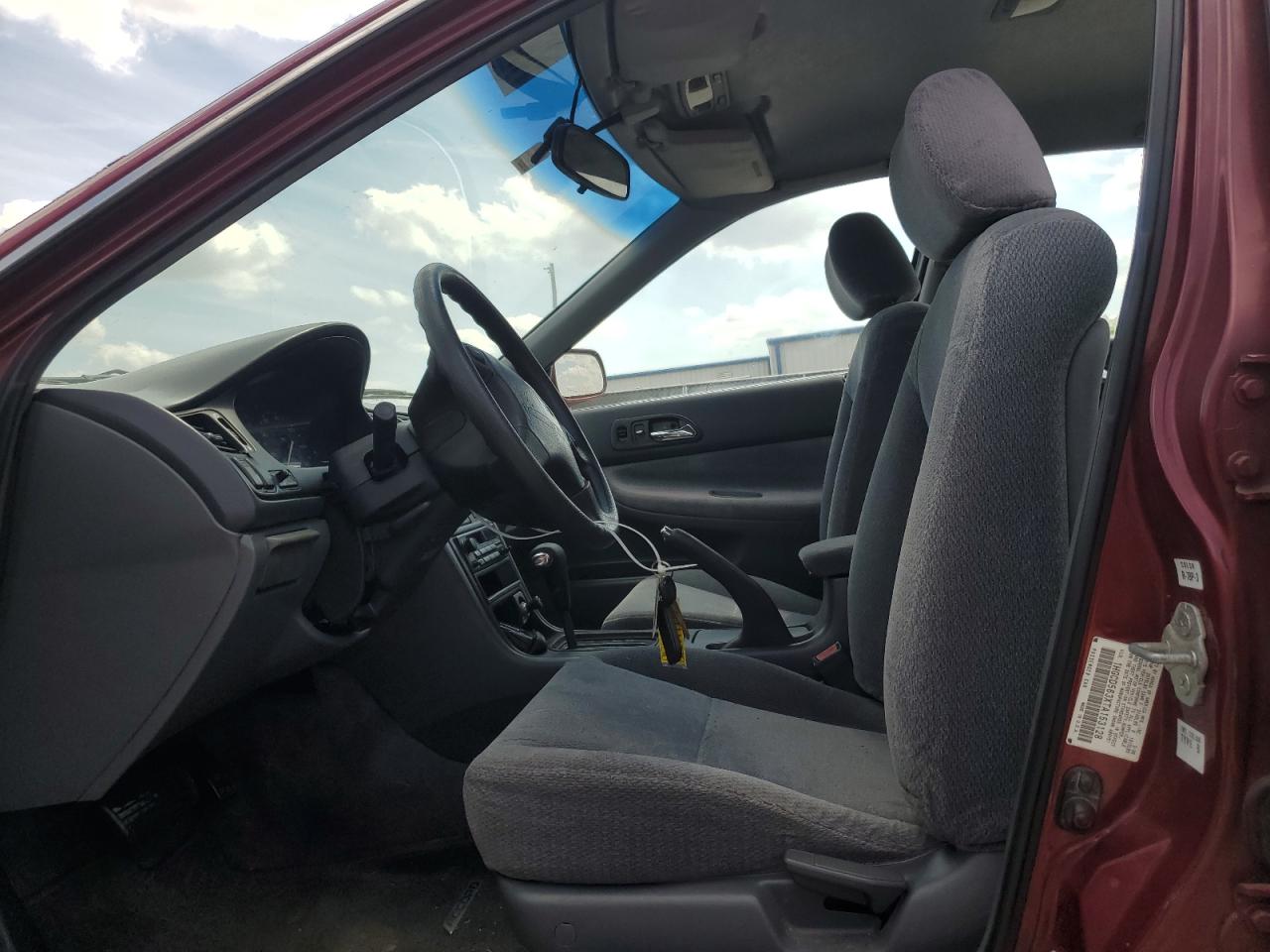 1996 Honda Accord VIN 1HGCD563XTA153128 Copart auction photo, front end damage thumbnail 7