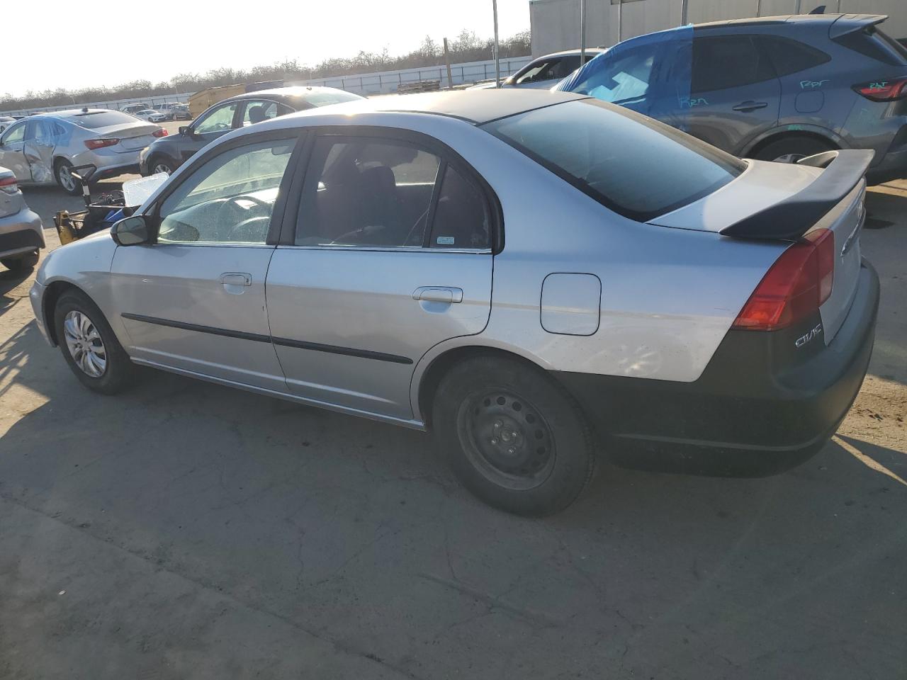2002 Honda Civic VIN 1HGES16562L059923 Copart auction photo, vandalism damage thumbnail 2