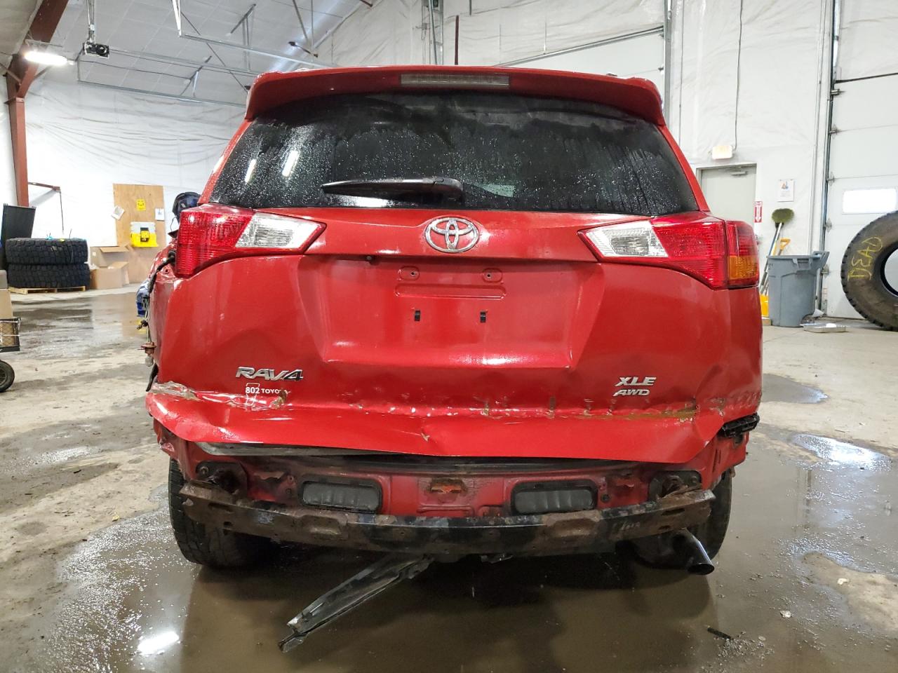 2015 Toyota RAV 4 VIN JTMRFREV7FD101827 Copart auction photo, front end / rear end damage thumbnail 6
