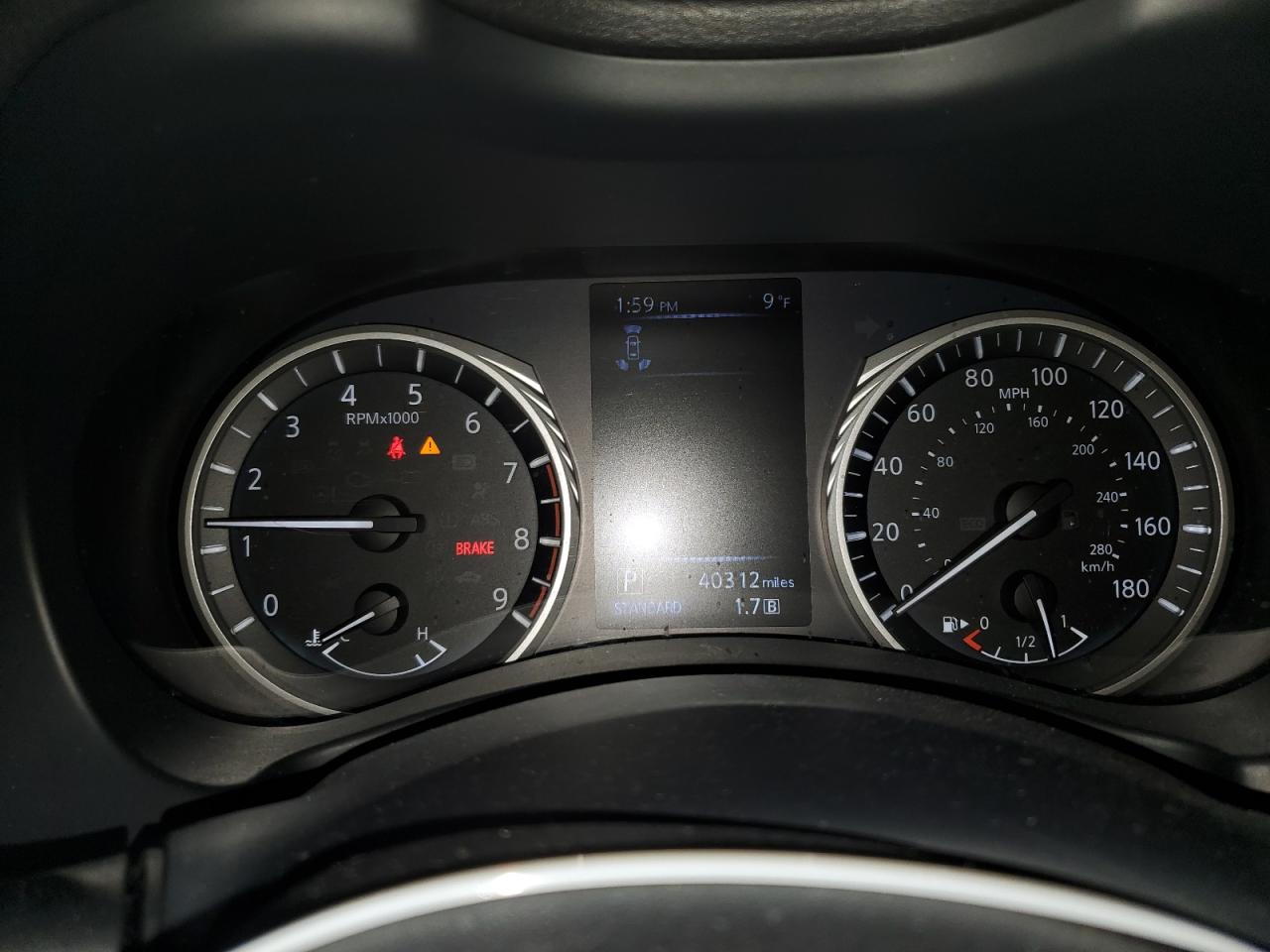 2018 Infiniti Q50 VIN JN1EV7AR0JM433988 Copart auction photo, rear end damage thumbnail 9
