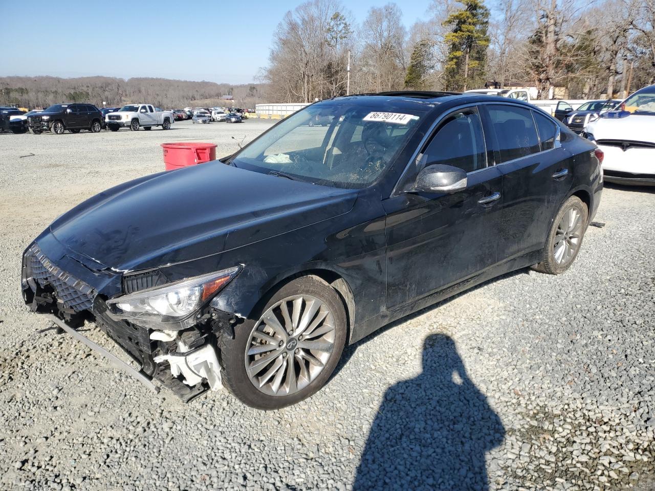 2021 Infiniti Q50 VIN JN1EV7BR0MM754125