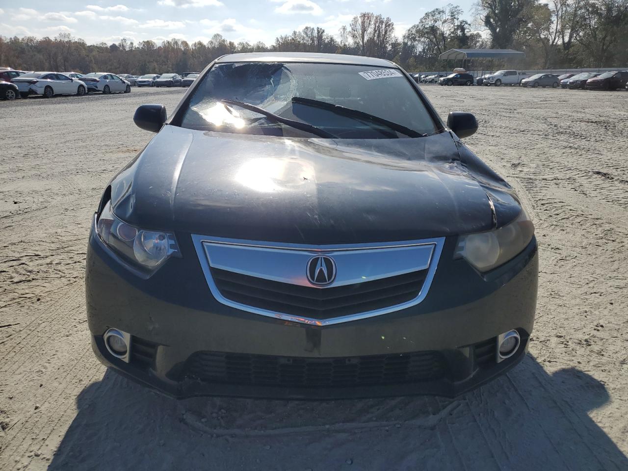 2011 Acura TSX VIN JH4CU2F62BC006990 Copart auction photo, front end / side damage thumbnail 5