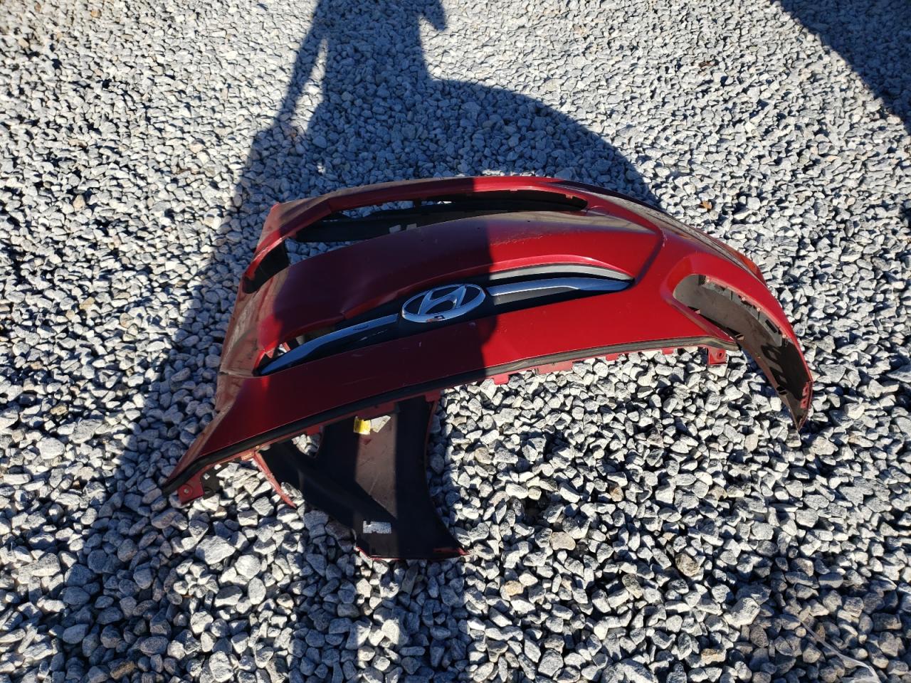 2015 Hyundai Accent VIN KMHCT4AE1FU863036 Copart auction photo, front end / undercarriage damage thumbnail 12