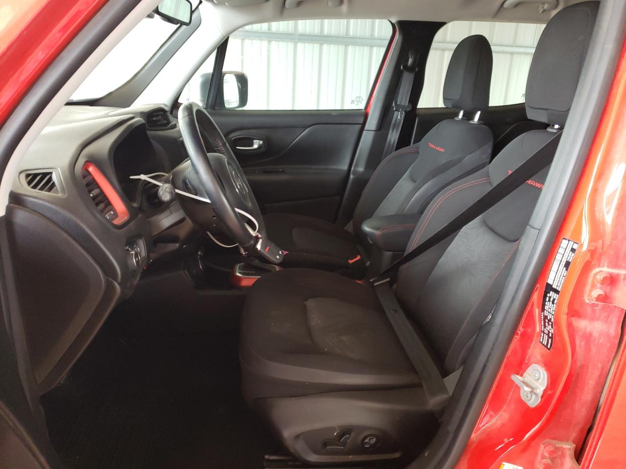 2018 Jeep Renegade VIN ZACCJBCB4JPG86347 Copart auction photo, mechanical damage thumbnail 7