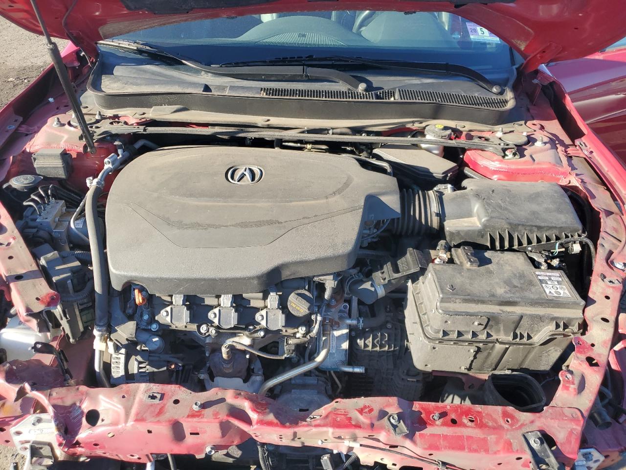 2019 Acura TLX VIN 19UUB2F65KA005230 Copart auction photo, front end / side damage thumbnail 11