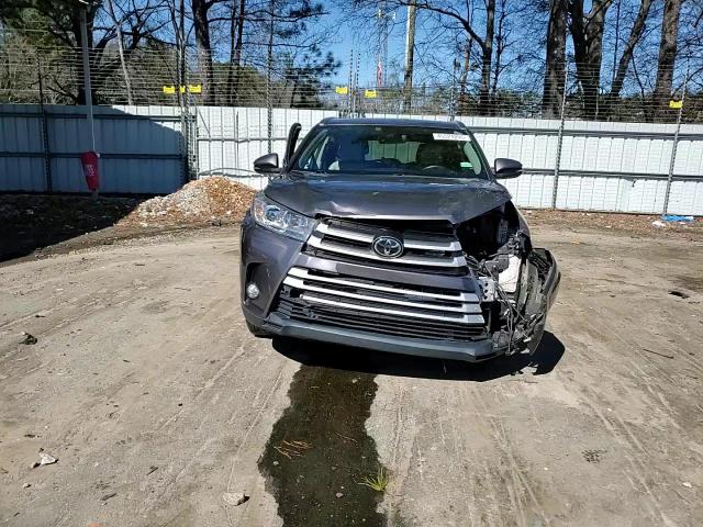 2017 Toyota Highlander VIN 5TDKZRFH8HS514039 Copart auction photo, front end / side damage thumbnail 14