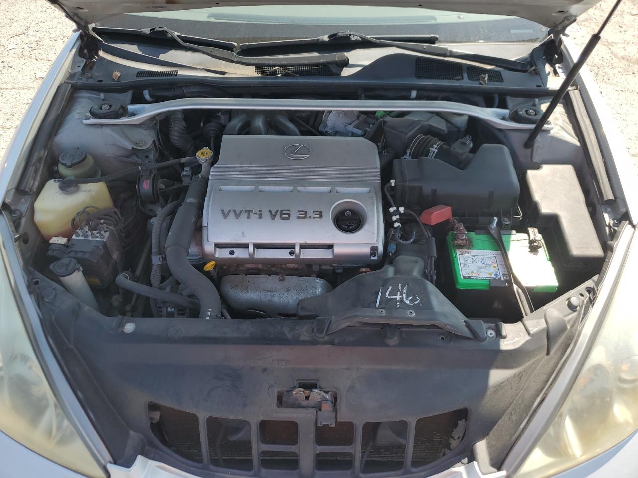 2005 Lexus ES VIN JTHBA30G155071155 Copart auction photo, rear end / minor dent/scratches damage thumbnail 11