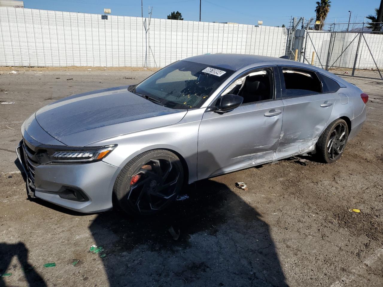 2021 Honda Accord VIN 1HGCV1F33MA118633