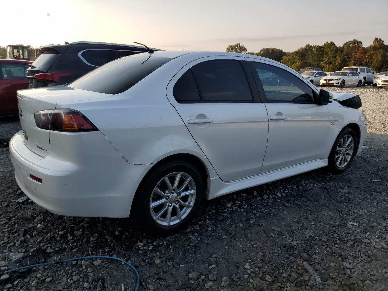 2016 Mitsubishi Lancer VIN JA32U2FU9GU001135 Copart auction photo, front end damage thumbnail 3