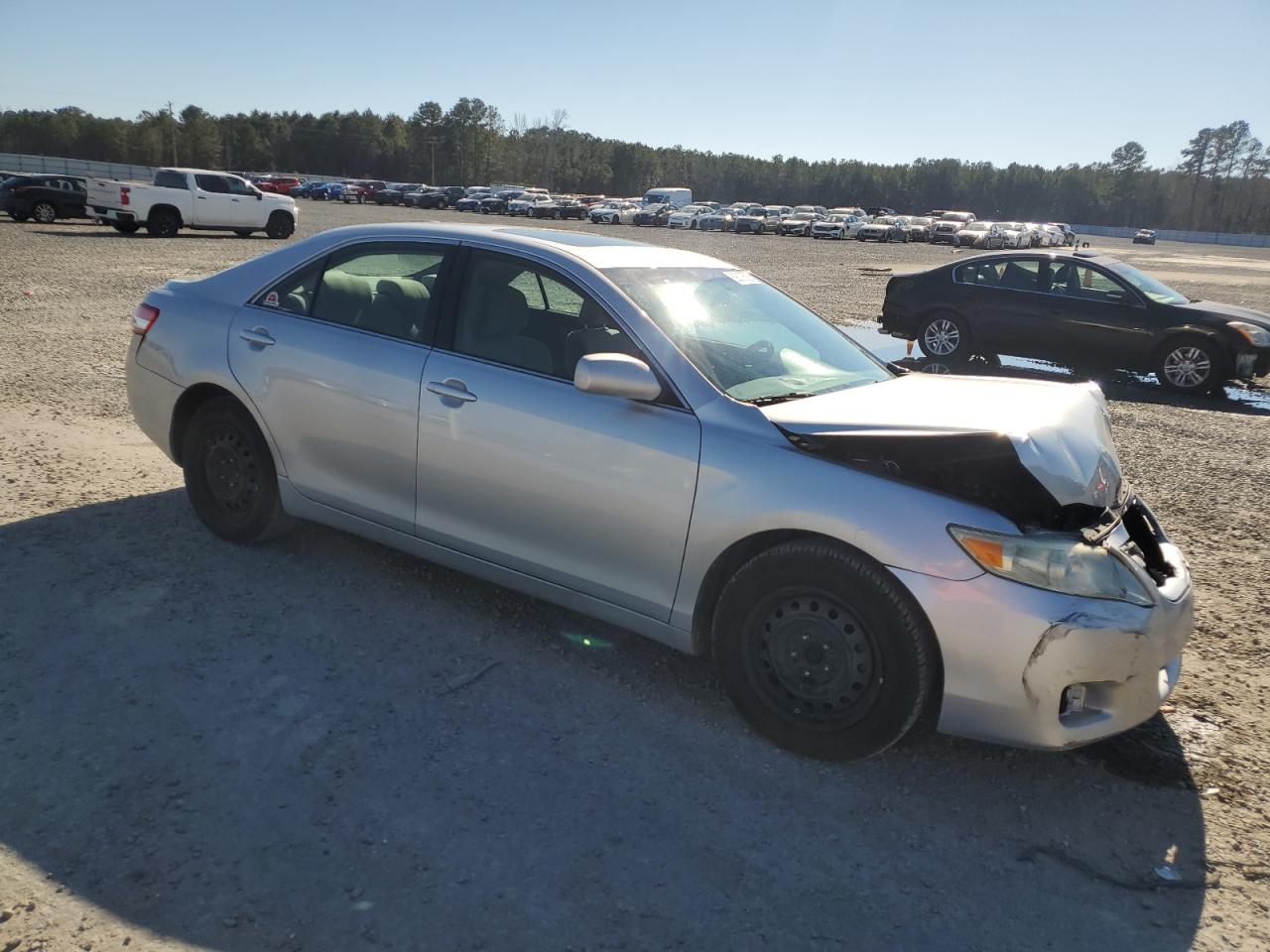 2010 Toyota Camry VIN 4T1BF3EK2AU010473 Copart auction photo, front end damage thumbnail 4