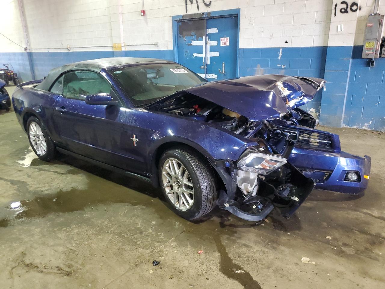 2012 Ford Mustang VIN 1ZVBP8EM6C5234453 Copart auction photo, front end damage thumbnail 4
