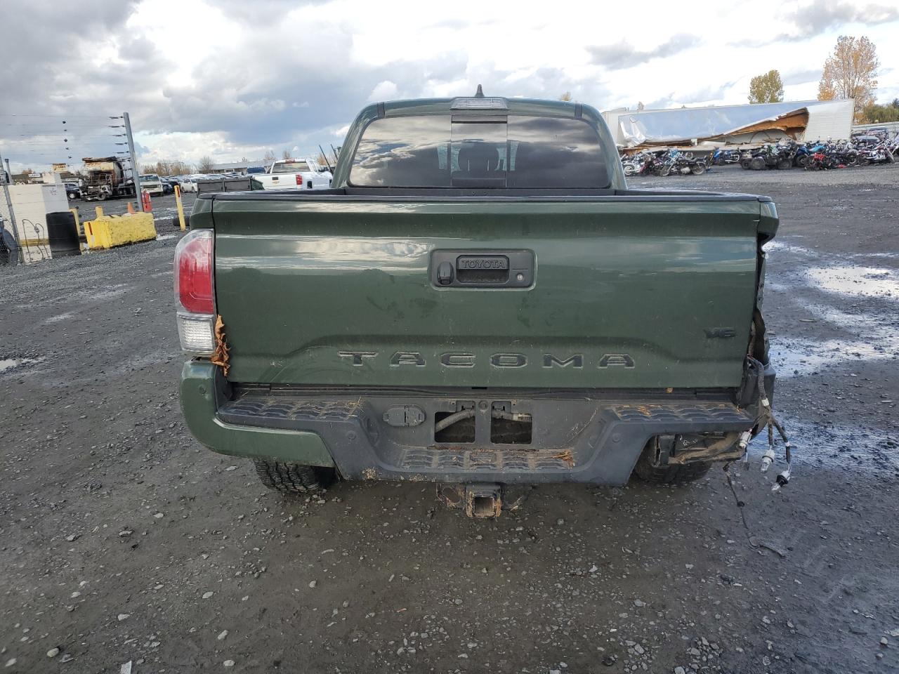 2022 Toyota Tacoma VIN 3TMDZ5BN7NM129077 Copart auction photo, all over damage thumbnail 6
