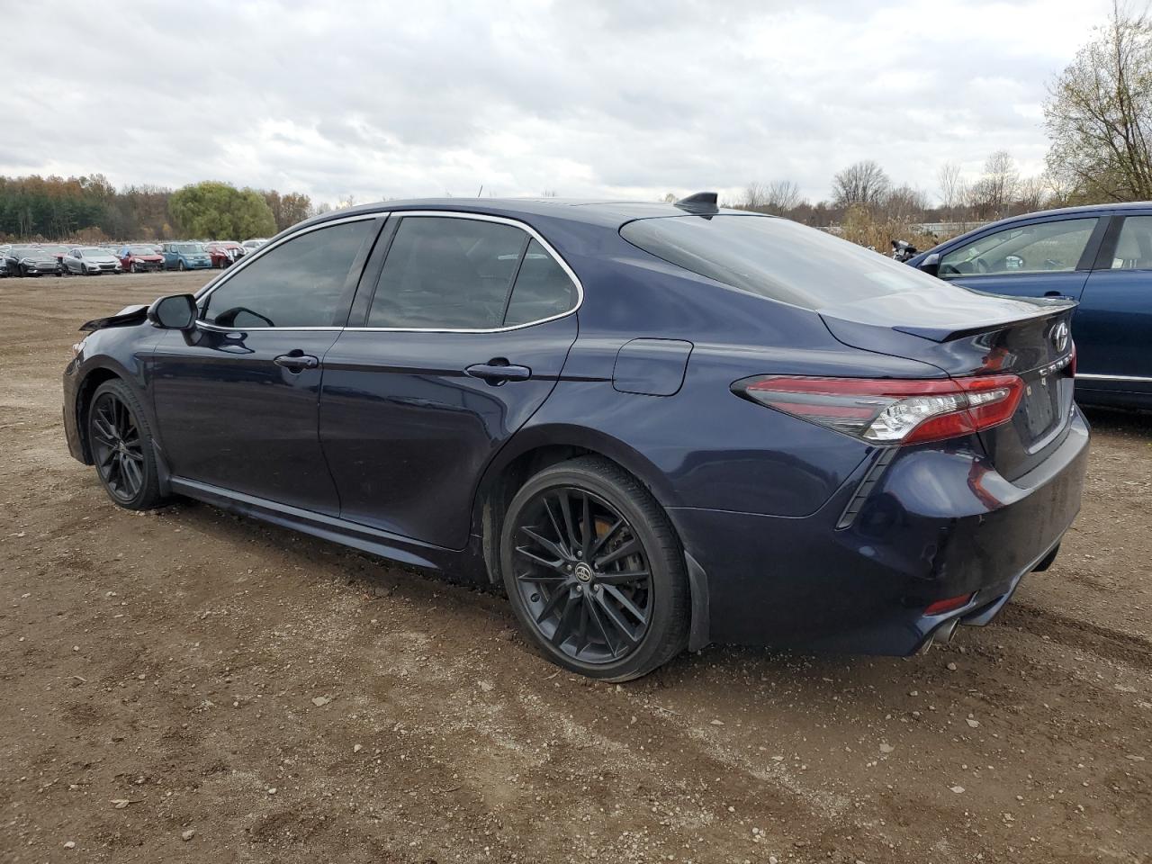2021 Toyota Camry VIN 4T1K61AK1MU519436 Copart auction photo, front end / side damage thumbnail 2