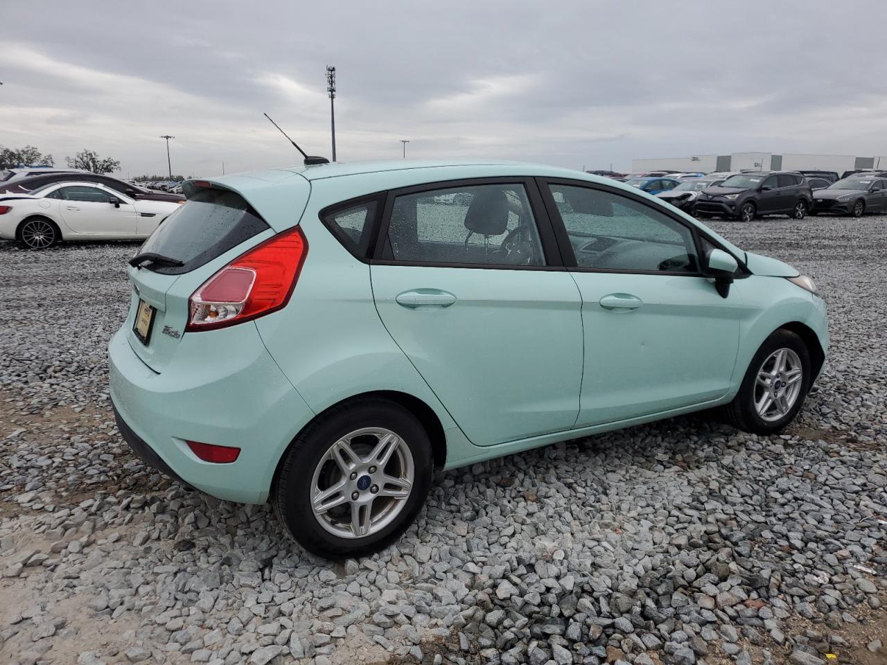 2017 Ford Fiesta VIN 3FADP4EJ5HM155745 Copart auction photo, front end damage thumbnail 3