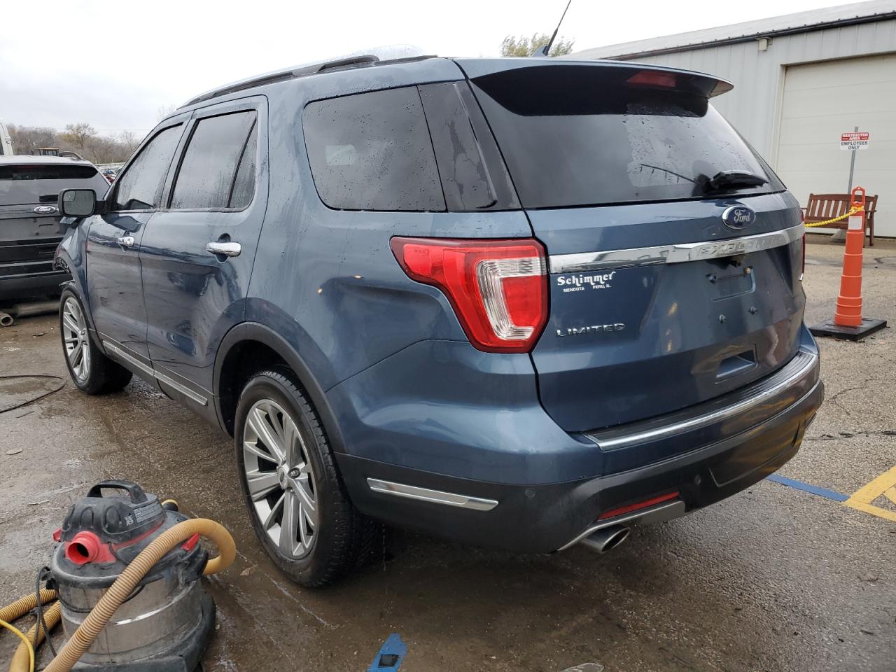 2018 Ford Explorer VIN 1FM5K8F85JGA43927 Copart auction photo, front end damage thumbnail 2