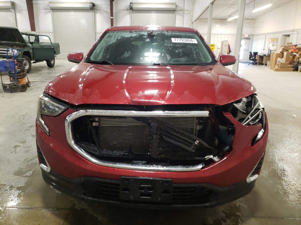 2018 GMC Terrain VIN 3GKALTEV5JL399305 Copart auction photo, front end damage thumbnail 5