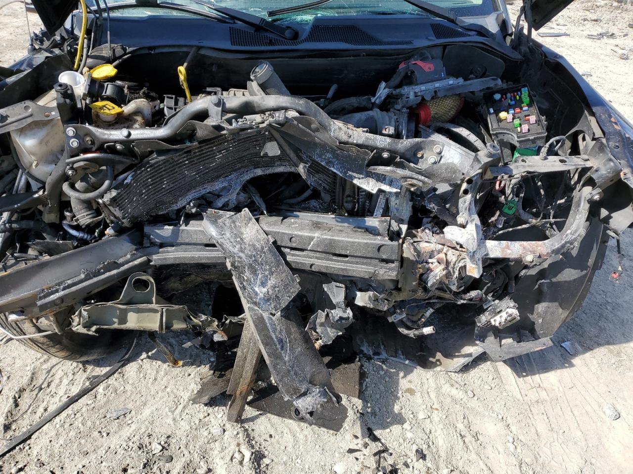 2015 Jeep Liberty (Patriot) VIN 1C4NJPBB3FD318951 Copart auction photo, front end / all over damage thumbnail 13