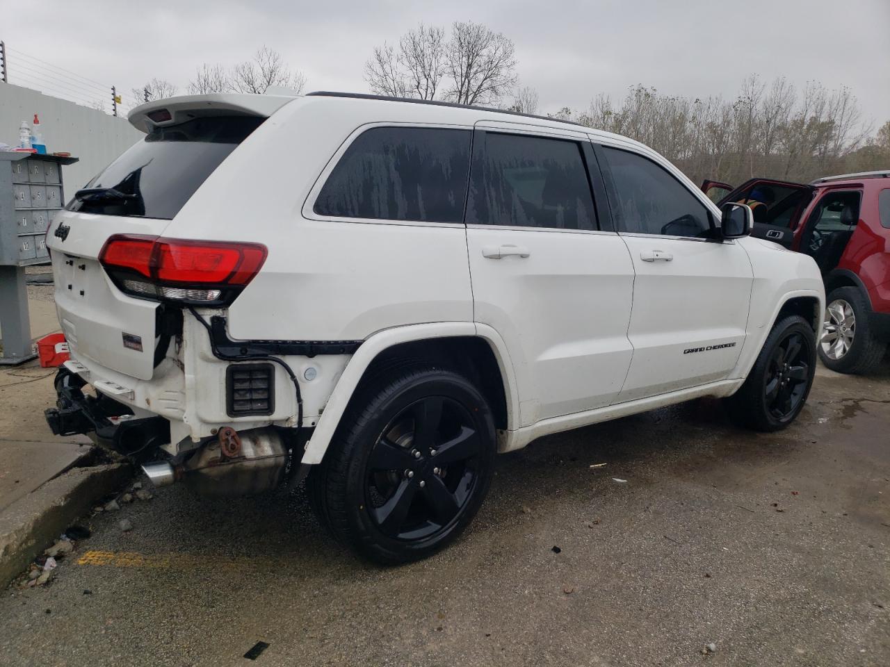 2015 Jeep Grand Cherokee VIN 1C4RJFAG2FC206284 Copart auction photo, rear end damage thumbnail 3