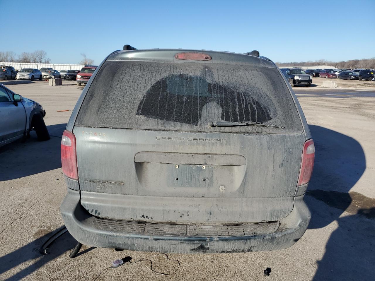 2006 Dodge Caravan VIN 1D4GP24R26B558480 Copart auction photo, side / undercarriage damage thumbnail 6