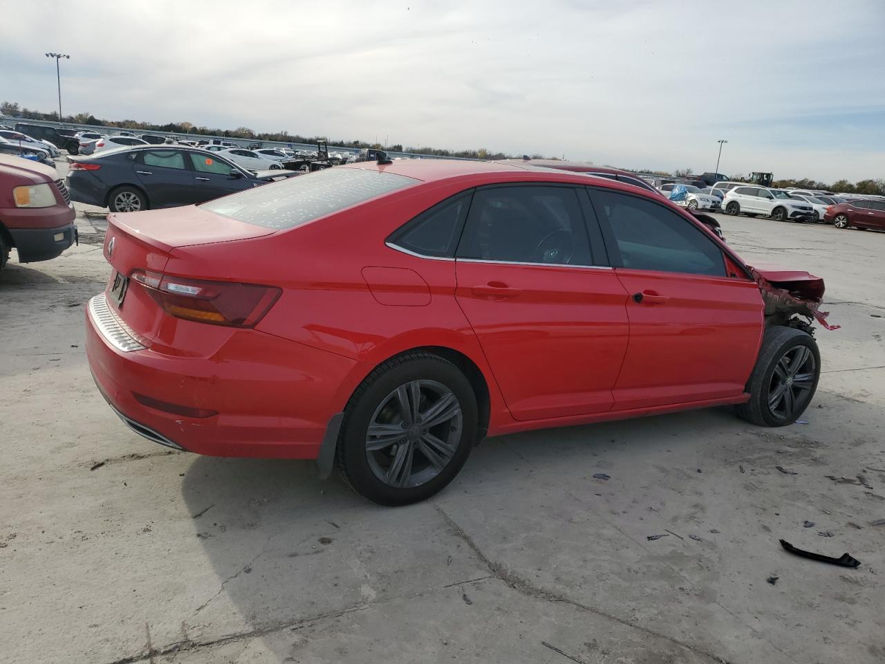2019 Volkswagen Jetta VIN 3VWC57BU4KM102745 Copart auction photo, front end damage thumbnail 3