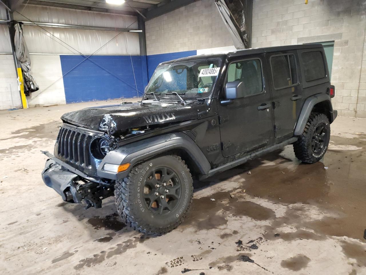 2020 Jeep Wrangler VIN 1C4HJXDG7LW216512